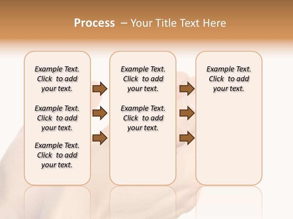 A Person Holding Their Hands Together With A White Background PowerPoint Template