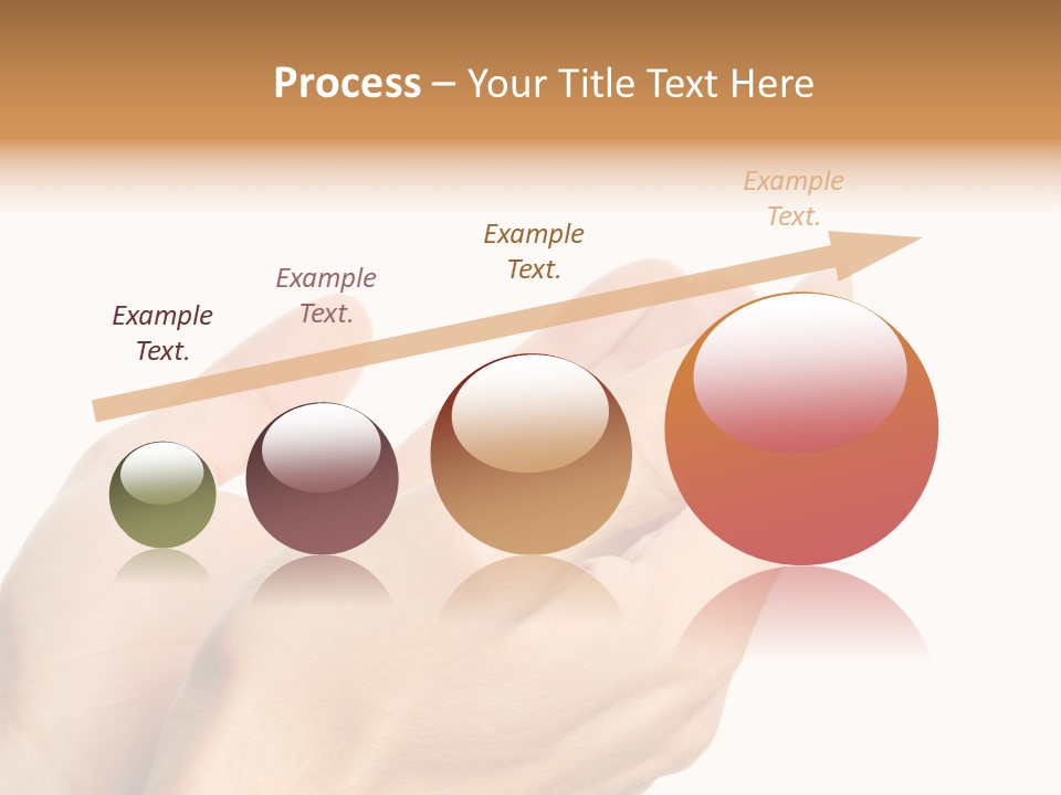 A Person Holding Their Hands Together With A White Background PowerPoint Template