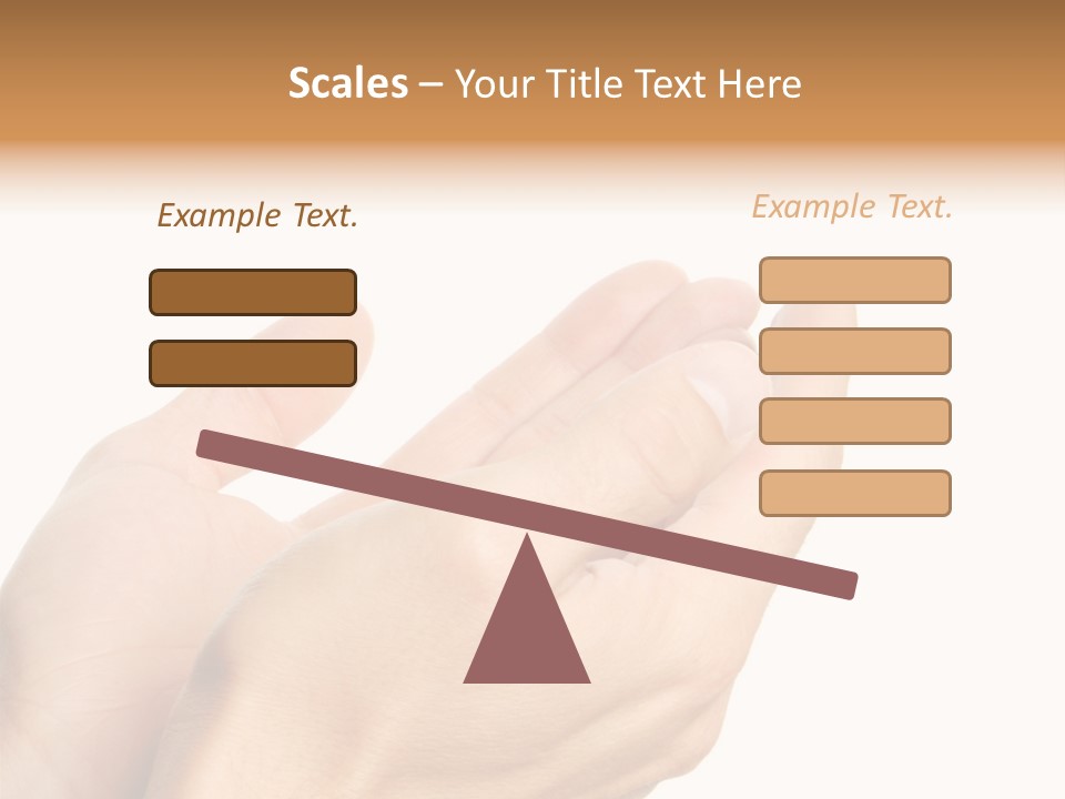 A Person Holding Their Hands Together With A White Background PowerPoint Template