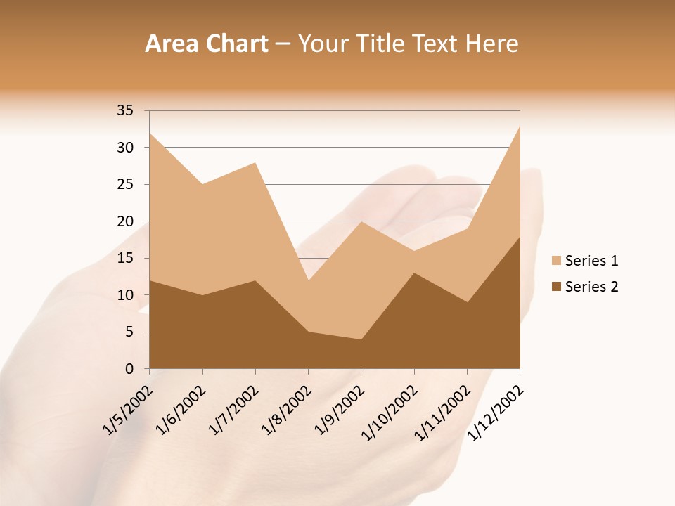 A Person Holding Their Hands Together With A White Background PowerPoint Template