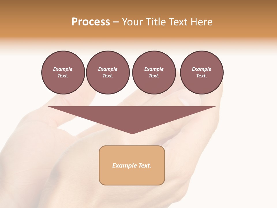 A Person Holding Their Hands Together With A White Background PowerPoint Template