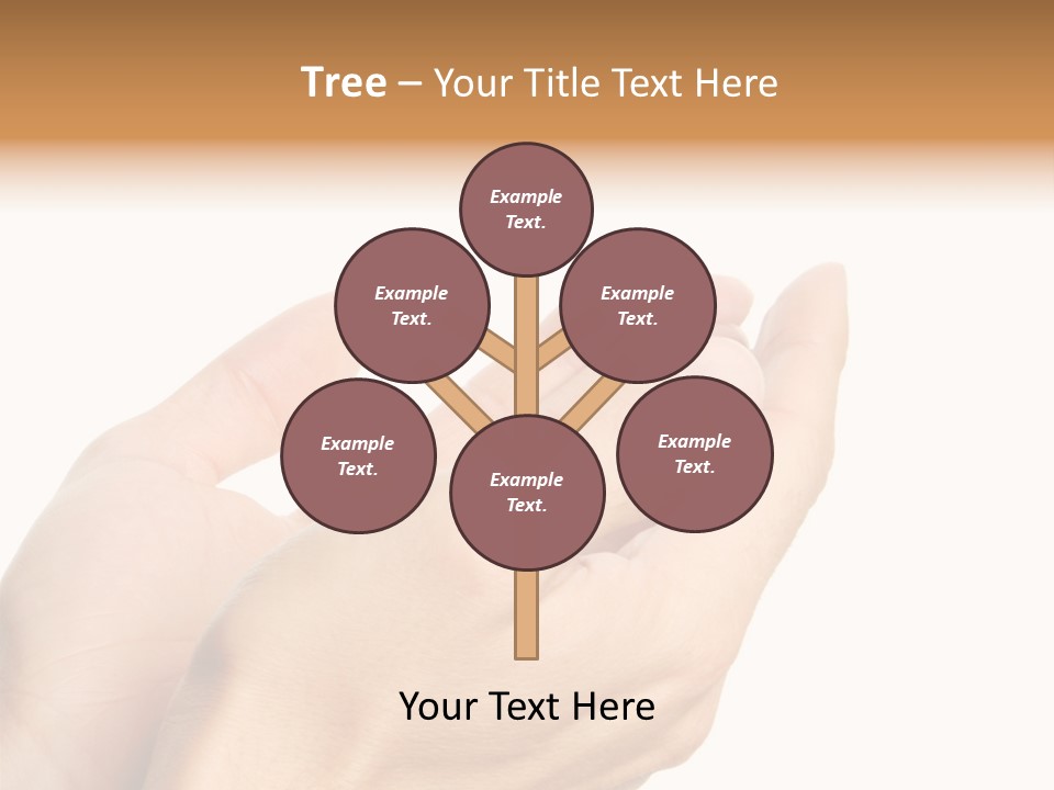 A Person Holding Their Hands Together With A White Background PowerPoint Template