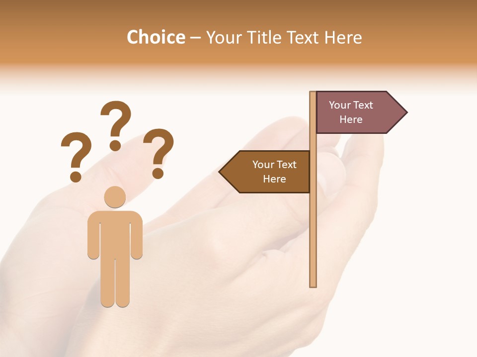 A Person Holding Their Hands Together With A White Background PowerPoint Template