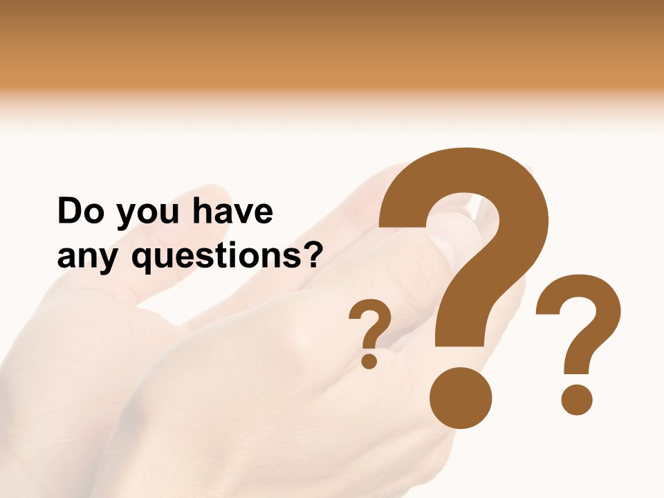 A Person Holding Their Hands Together With A White Background PowerPoint Template