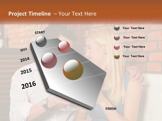 A Man And A Woman Drinking Wine Together PowerPoint Template