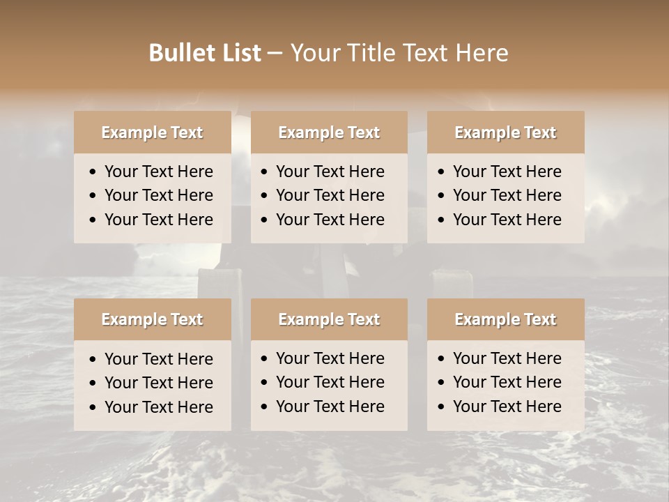 A Man Sitting In A Chair With An Umbrella Over His Head PowerPoint Template
