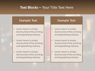 Three Glasses Of Beer On A Table With A Bar In The Background PowerPoint Template