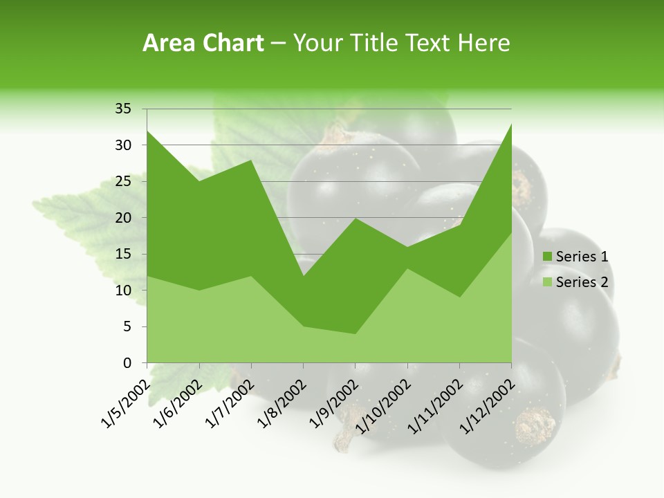 A Bunch Of Black Berries With Leaves On A White Background PowerPoint Template