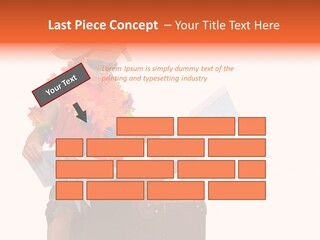 A Child In A Colorful Outfit Is Reading A Map PowerPoint Template