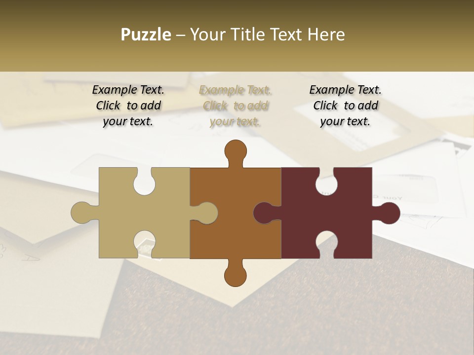 A Pile Of Envelopes Sitting On Top Of Each Other PowerPoint Template