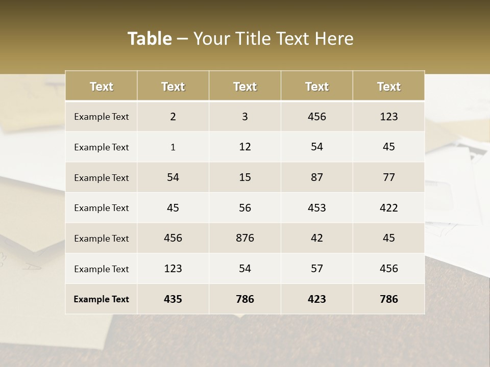 A Pile Of Envelopes Sitting On Top Of Each Other PowerPoint Template