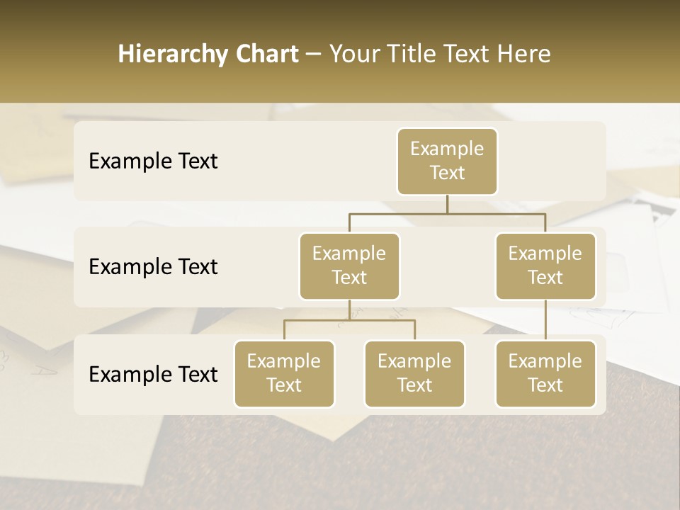 A Pile Of Envelopes Sitting On Top Of Each Other PowerPoint Template