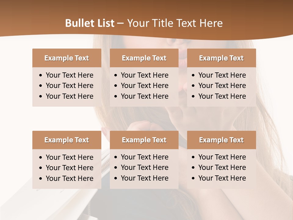 A Woman Is Holding Shopping Bags In Her Hands PowerPoint Template