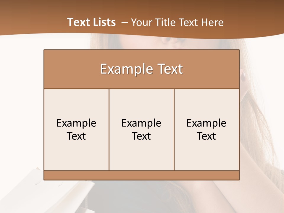 A Woman Is Holding Shopping Bags In Her Hands PowerPoint Template