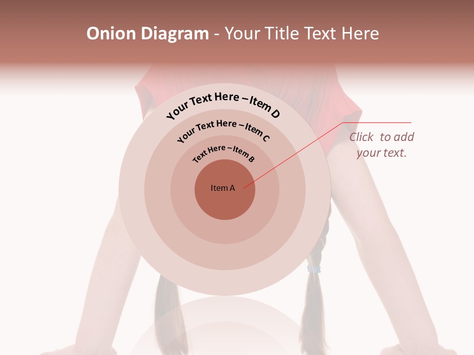 A Young Girl Doing A Handstand On Her Head PowerPoint Template