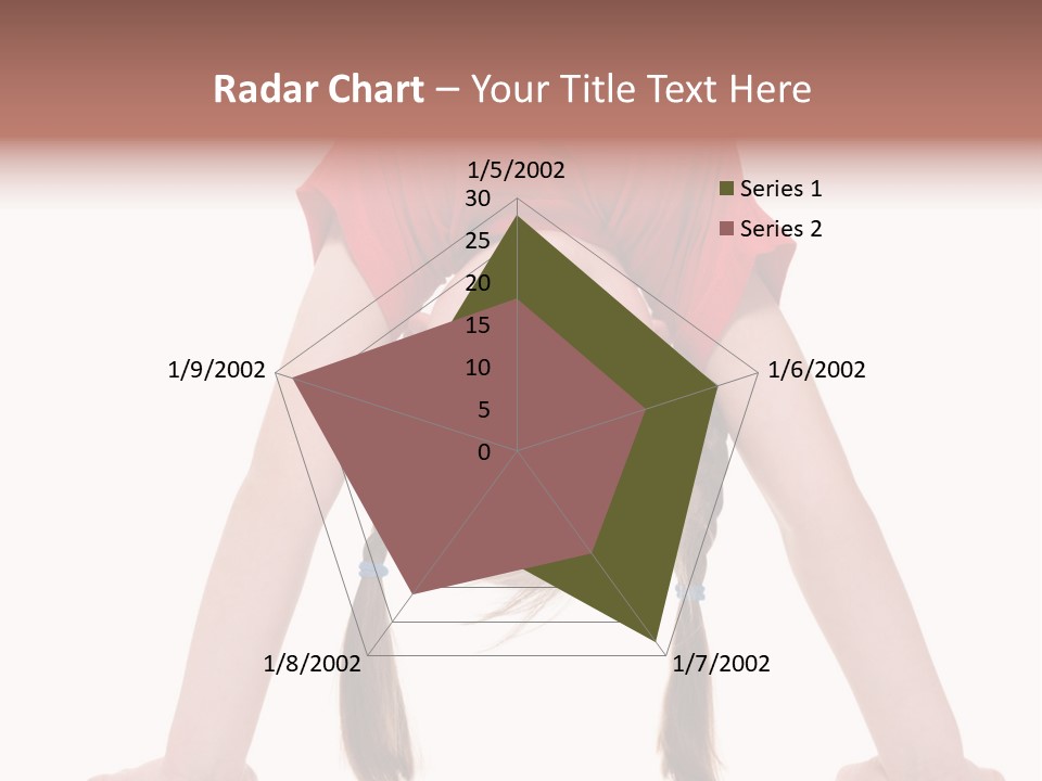 A Young Girl Doing A Handstand On Her Head PowerPoint Template