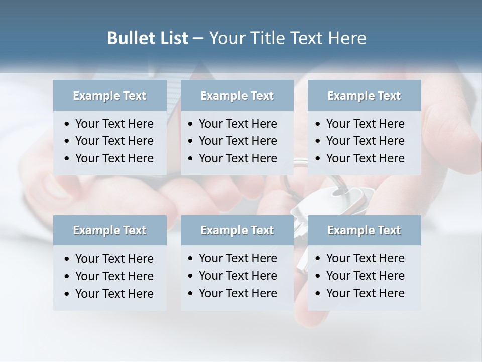 A Person Holding A House Key In Their Hands PowerPoint Template