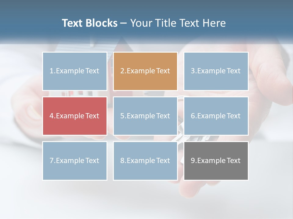 A Person Holding A House Key In Their Hands PowerPoint Template