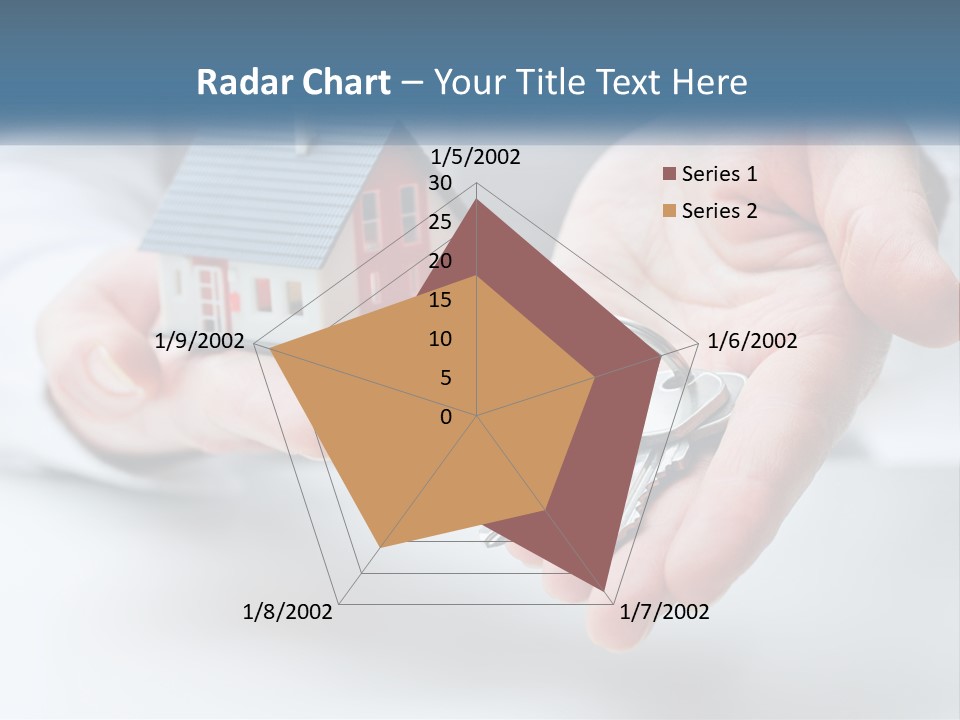 A Person Holding A House Key In Their Hands PowerPoint Template