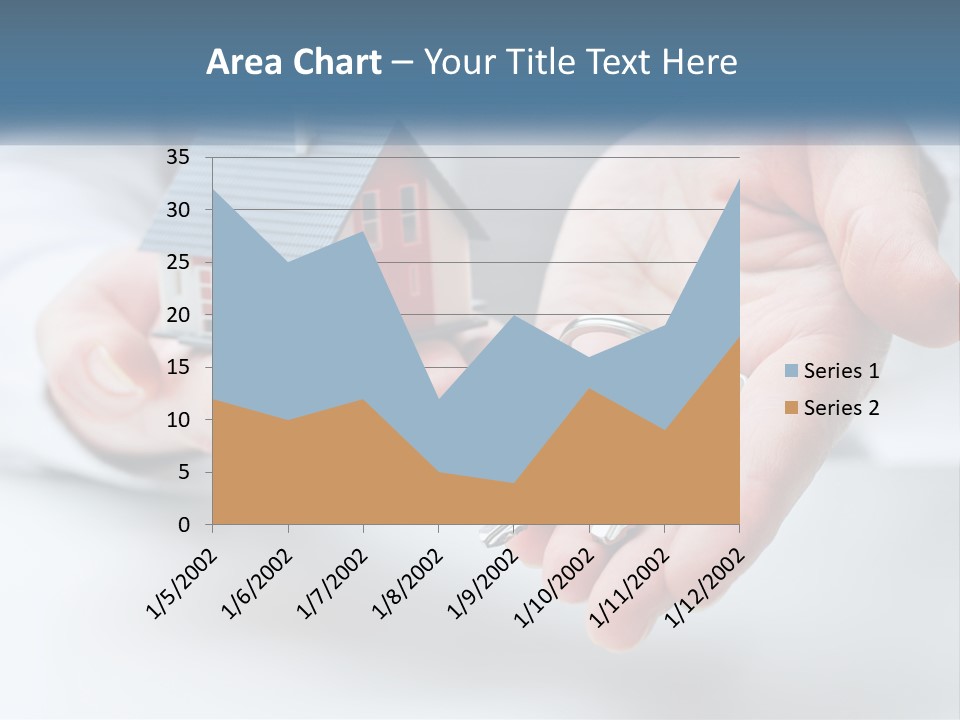 A Person Holding A House Key In Their Hands PowerPoint Template