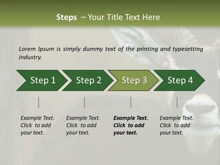 A Goat Standing Next To A Tree In A Field PowerPoint Template