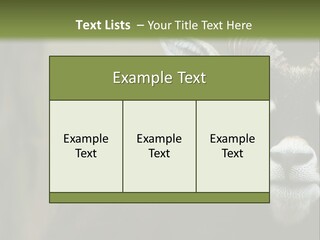 A Goat Standing Next To A Tree In A Field PowerPoint Template