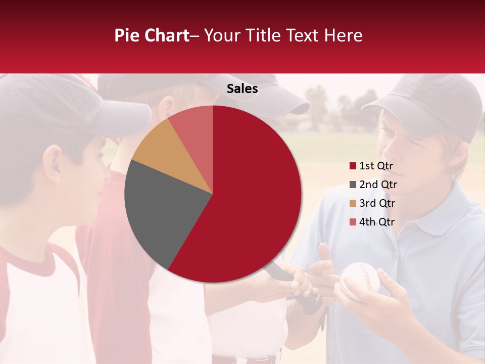 A Group Of Young Boys Standing Next To Each Other PowerPoint Template