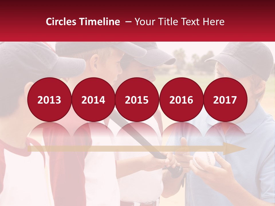 A Group Of Young Boys Standing Next To Each Other PowerPoint Template