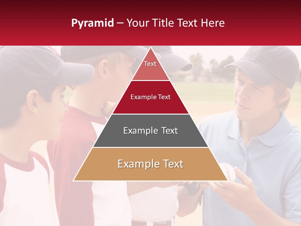 A Group Of Young Boys Standing Next To Each Other PowerPoint Template