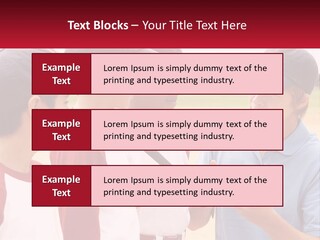 A Group Of Young Boys Standing Next To Each Other PowerPoint Template