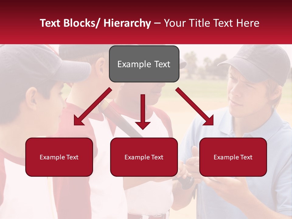 A Group Of Young Boys Standing Next To Each Other PowerPoint Template