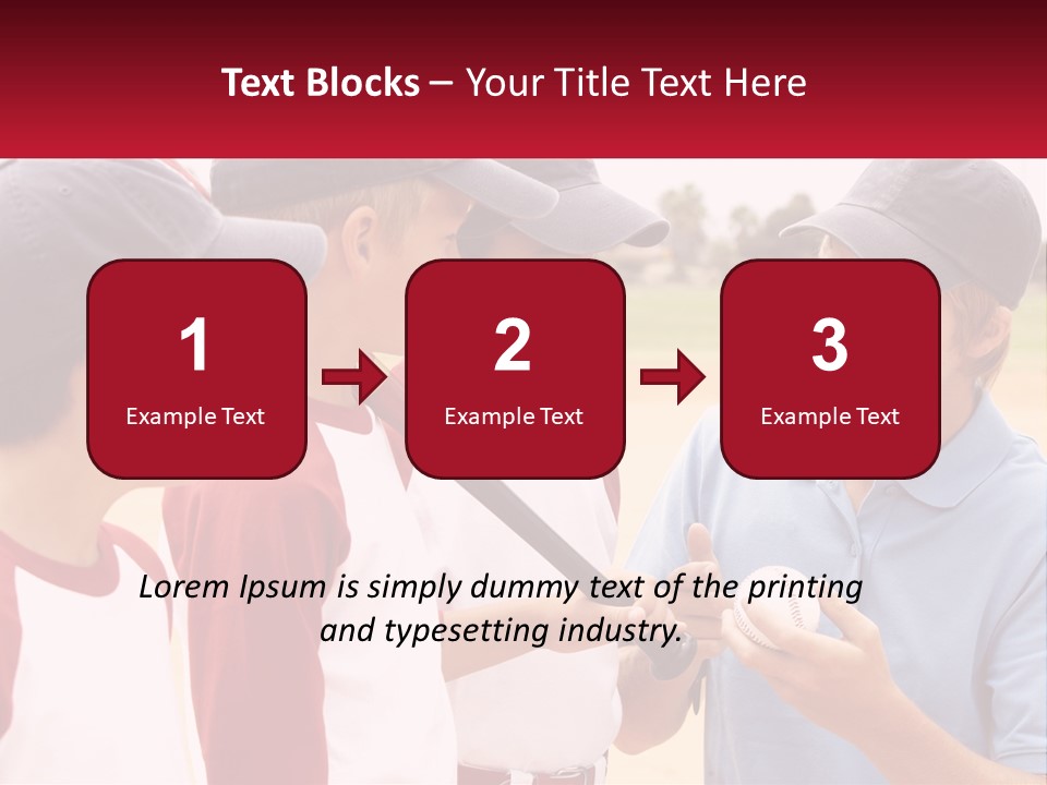 A Group Of Young Boys Standing Next To Each Other PowerPoint Template