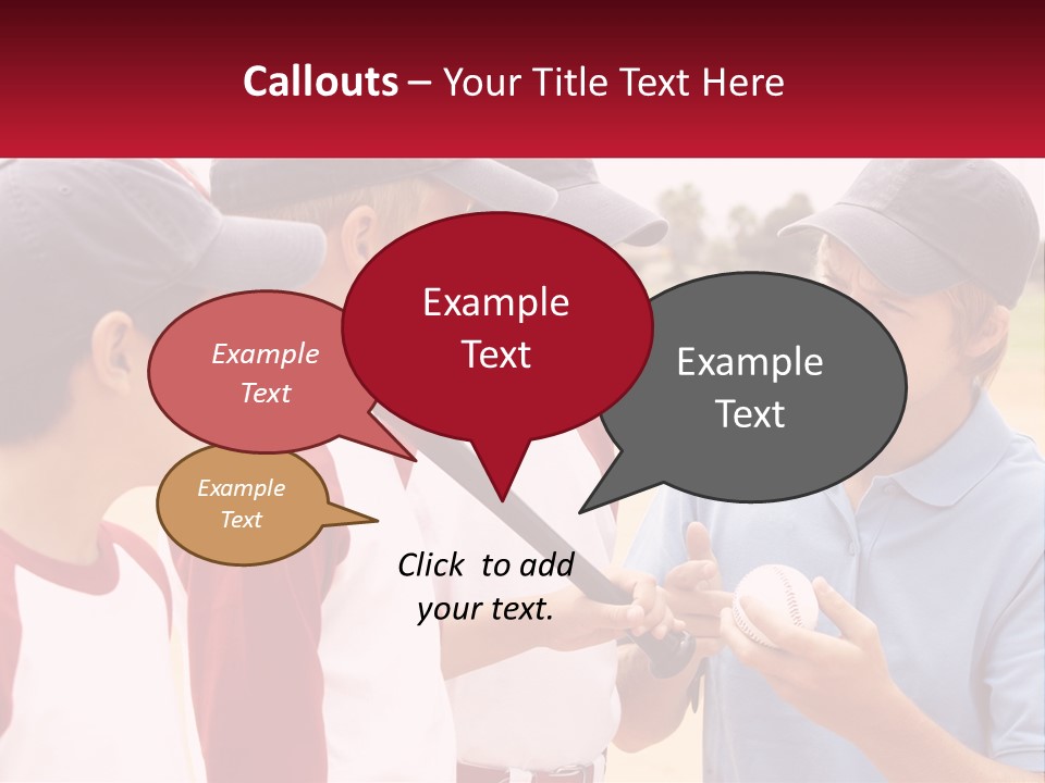 A Group Of Young Boys Standing Next To Each Other PowerPoint Template