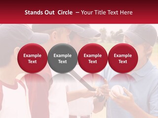 A Group Of Young Boys Standing Next To Each Other PowerPoint Template