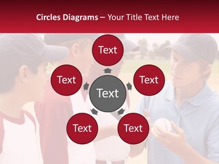 A Group Of Young Boys Standing Next To Each Other PowerPoint Template