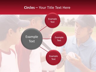 A Group Of Young Boys Standing Next To Each Other PowerPoint Template