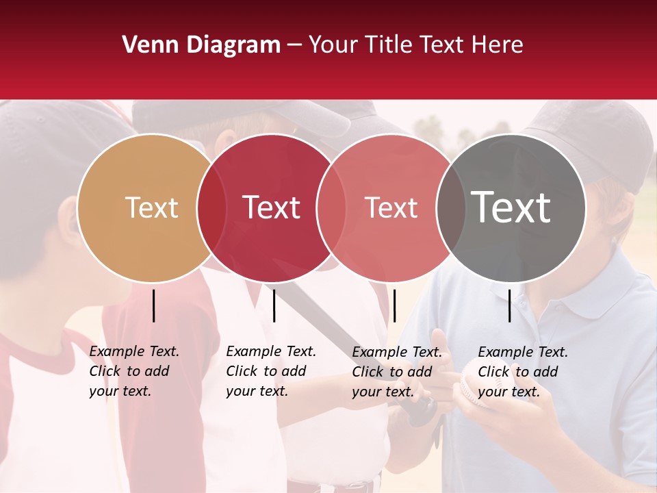 A Group Of Young Boys Standing Next To Each Other PowerPoint Template