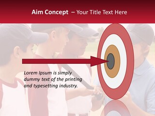 A Group Of Young Boys Standing Next To Each Other PowerPoint Template