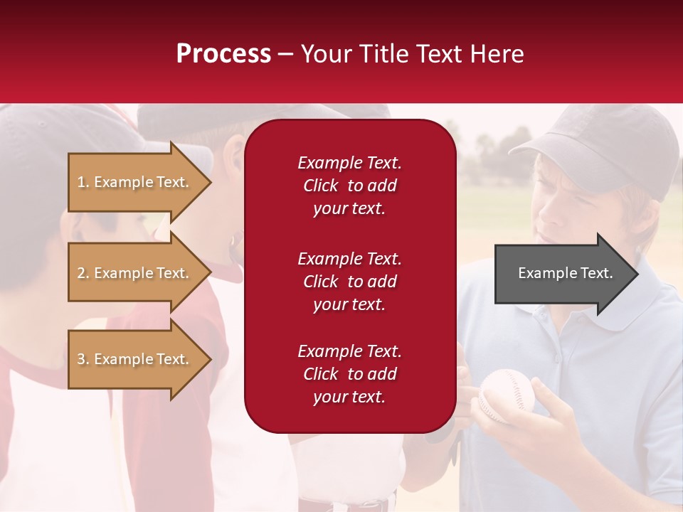A Group Of Young Boys Standing Next To Each Other PowerPoint Template