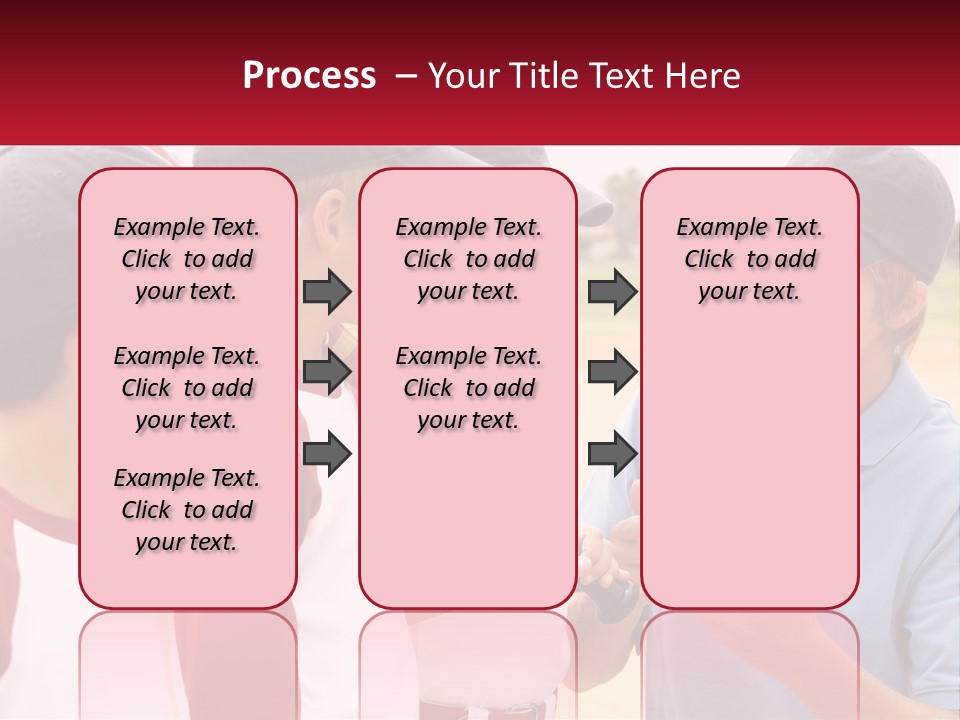 A Group Of Young Boys Standing Next To Each Other PowerPoint Template
