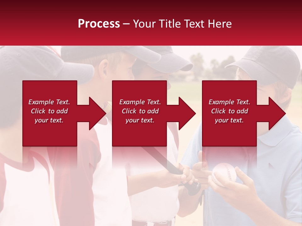 A Group Of Young Boys Standing Next To Each Other PowerPoint Template