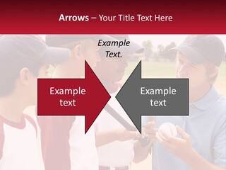 A Group Of Young Boys Standing Next To Each Other PowerPoint Template