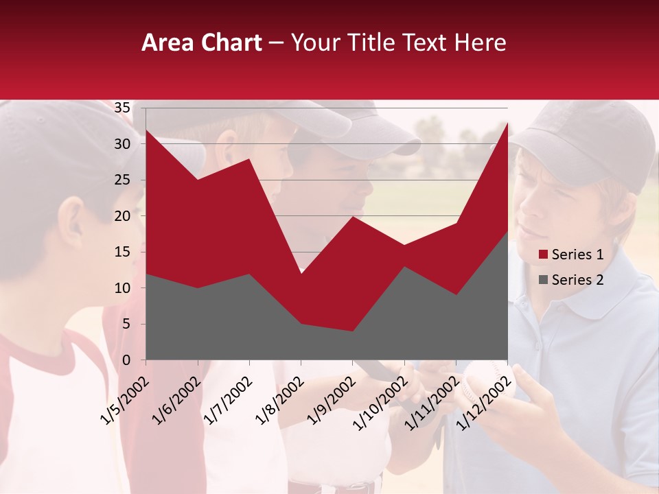 A Group Of Young Boys Standing Next To Each Other PowerPoint Template