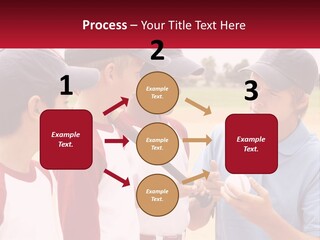 A Group Of Young Boys Standing Next To Each Other PowerPoint Template