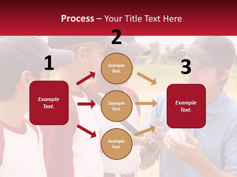 A Group Of Young Boys Standing Next To Each Other PowerPoint Template