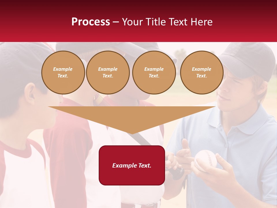 A Group Of Young Boys Standing Next To Each Other PowerPoint Template