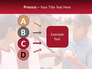 A Group Of Young Boys Standing Next To Each Other PowerPoint Template