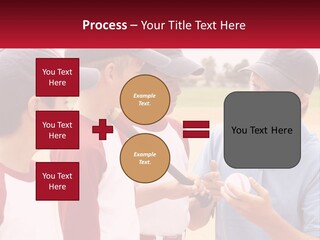 A Group Of Young Boys Standing Next To Each Other PowerPoint Template