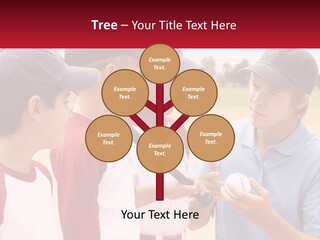 A Group Of Young Boys Standing Next To Each Other PowerPoint Template