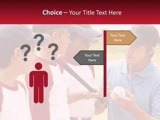 A Group Of Young Boys Standing Next To Each Other PowerPoint Template